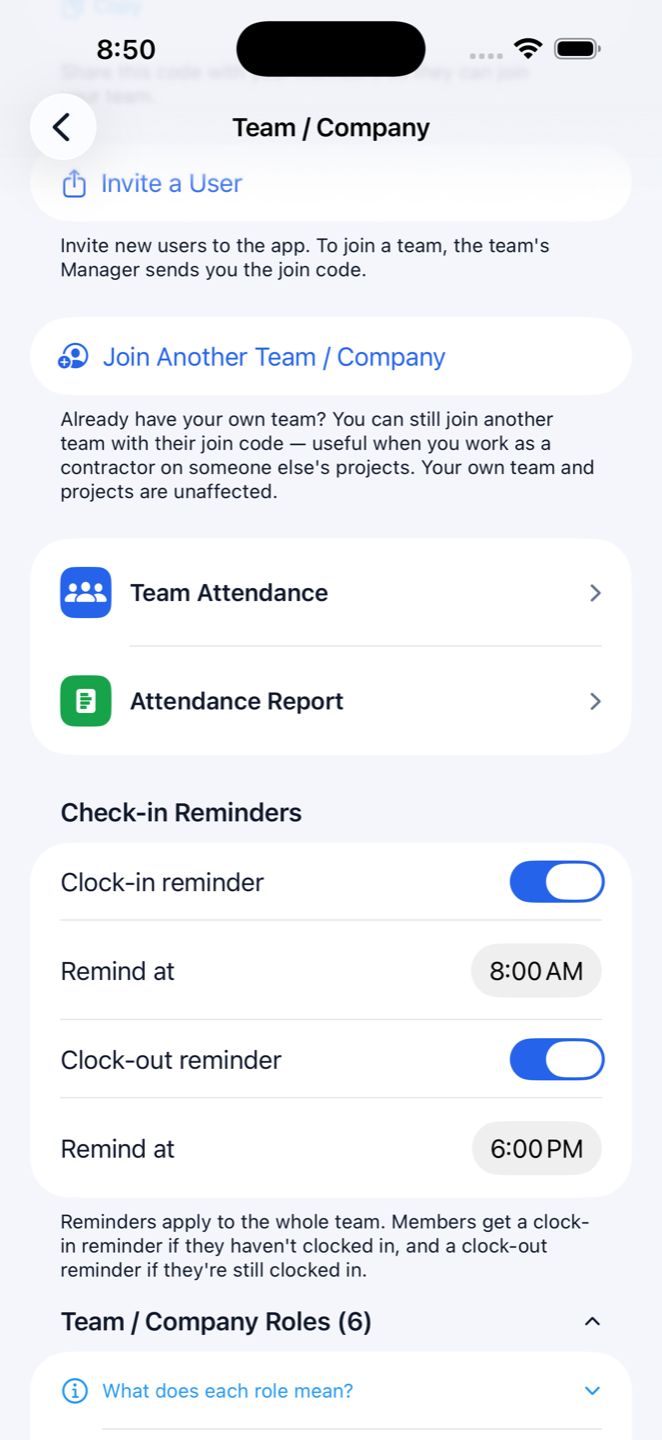 Team collaboration